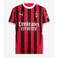 Pánský Fotbalový dres AC Milan Alvaro Morata #7 2024-25 Domácí Krátký Rukáv